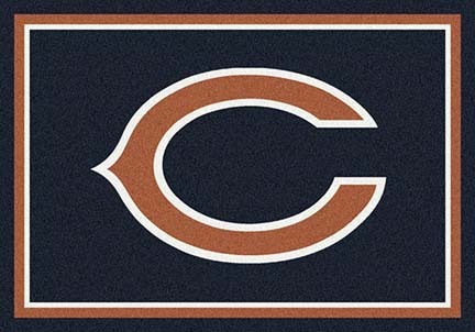 Chicago Bears 7' 8" x 10' 9" Team Spirit Area Rug (Black)