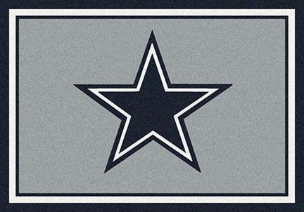 Dallas Cowboys 7' 8" x 10' 9" Team Spirit Area Rug (Gray)