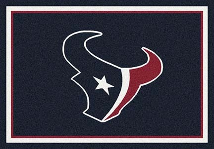 Houston Texans 3' 10" x 5' 4" Team Spirit Area Rug (Navy Blue)
