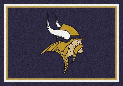 Minnesota Vikings 7' 8" x 10' 9" Team Spirit Area Rug (Purple)