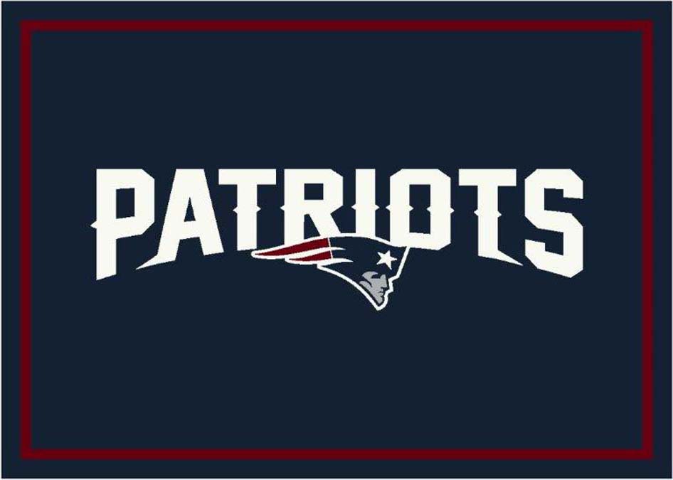 New England Patriots 3' 10" x 5' 4" Team Spirit Area Rug (Navy Blue)