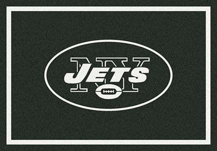 New York Jets 7' 8" x 10' 9" Team Spirit Area Rug (Green)