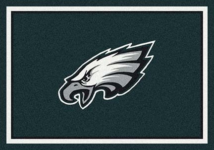 Philadelphia Eagles 3' 10" x 5' 4" Team Spirit Area Rug (Green)