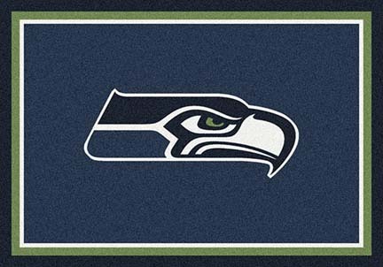 Seattle Seahawks 7' 8" x 10' 9" Team Spirit Area Rug (Blue)