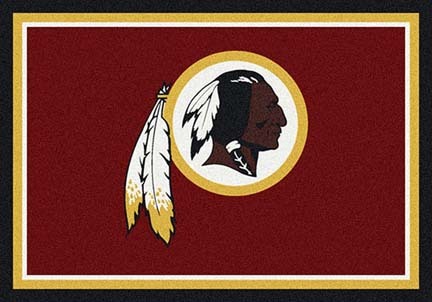 Washington Redskins 3' 10" x 5' 4" Team Spirit Area Rug (Red)