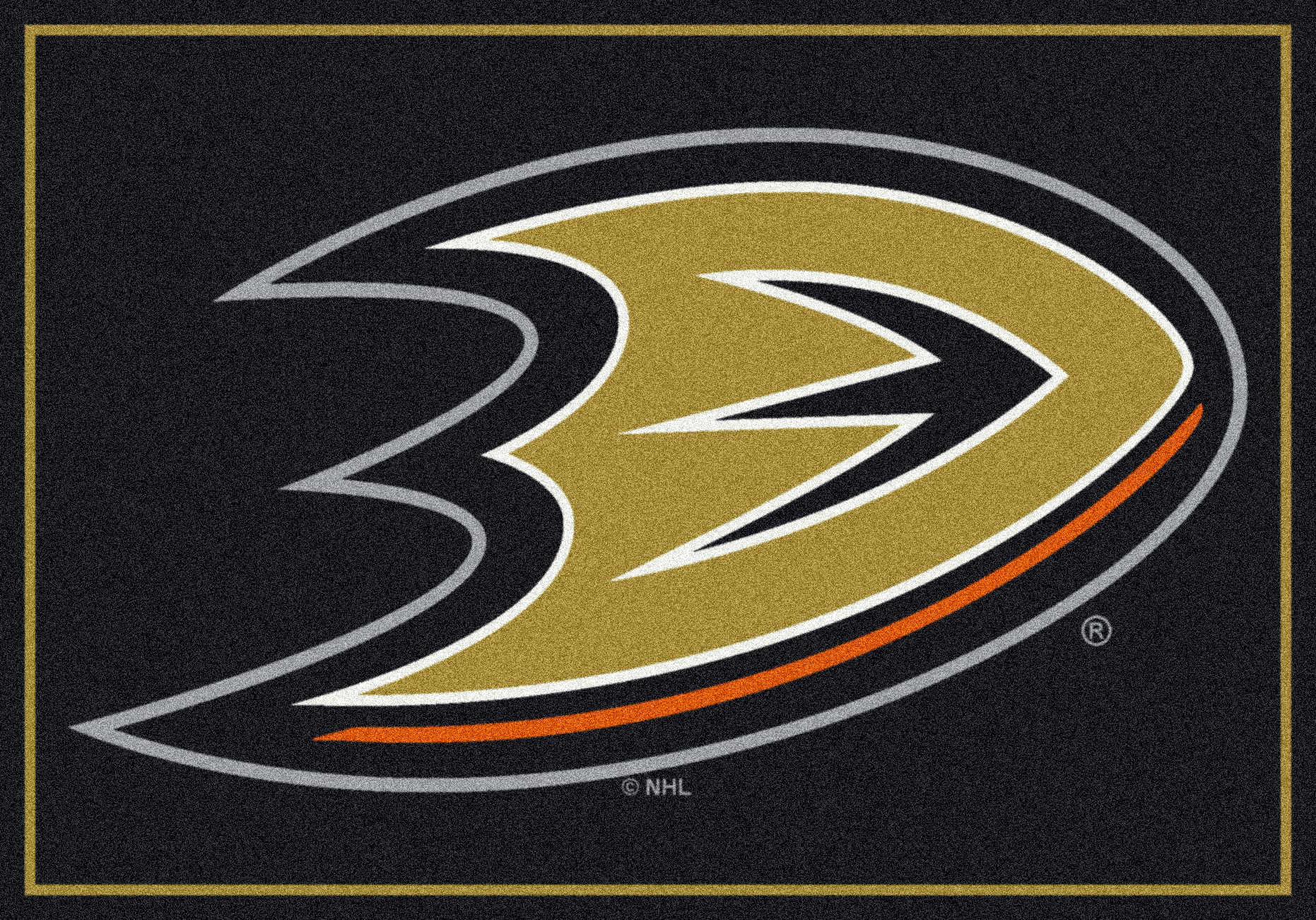 Anaheim Ducks 2' 8" x 3' 10" Team Spirit Area Rug