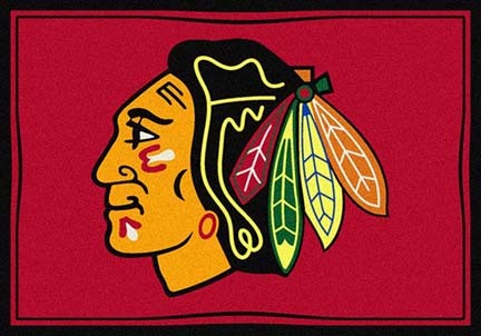 Chicago Blackhawks 2' 8" x 3' 10" Team Spirit Area Rug