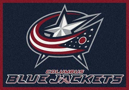 Columbus Blue Jackets 3' 10" x 5' 4" Team Spirit Area Rug