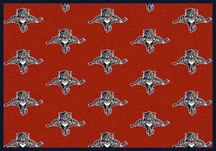 Florida Panthers 7' 8" x 10' 9" Team Repeat Area Rug