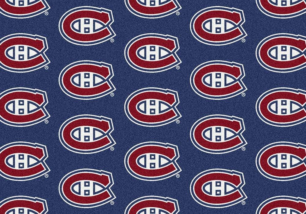 Montreal Canadiens 2' 1" x 7' 8" Team Repeat Area Rug Runner