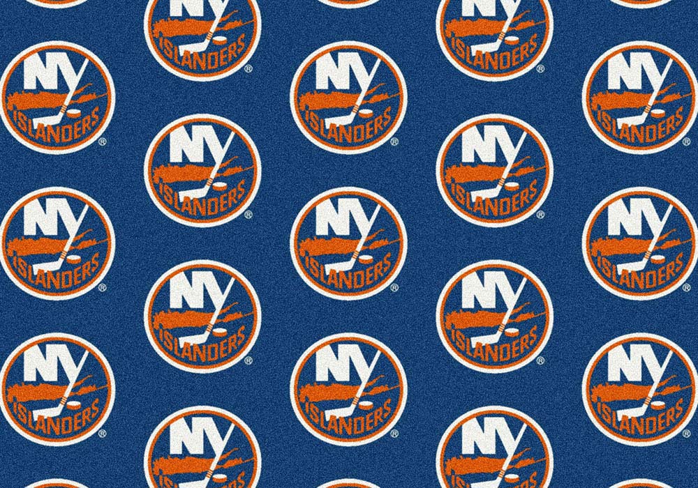 New York Islanders 5' 4" x 7' 8" Team Repeat Area Rug