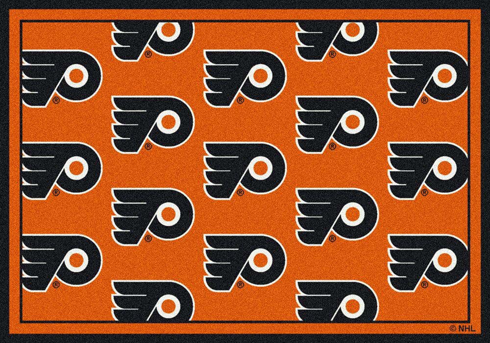 Philadelphia Flyers 2' 1" x 7' 8" Team Repeat Area Rug Runner