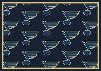 St. Louis Blues 7' 8" x 10' 9" Team Repeat Area Rug