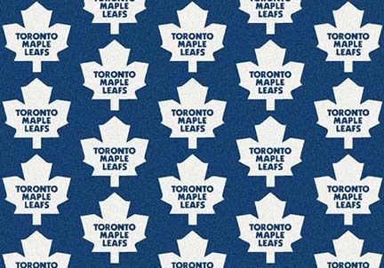 Toronto Maple Leafs 7' 8" x 10' 9" Team Repeat Area Rug