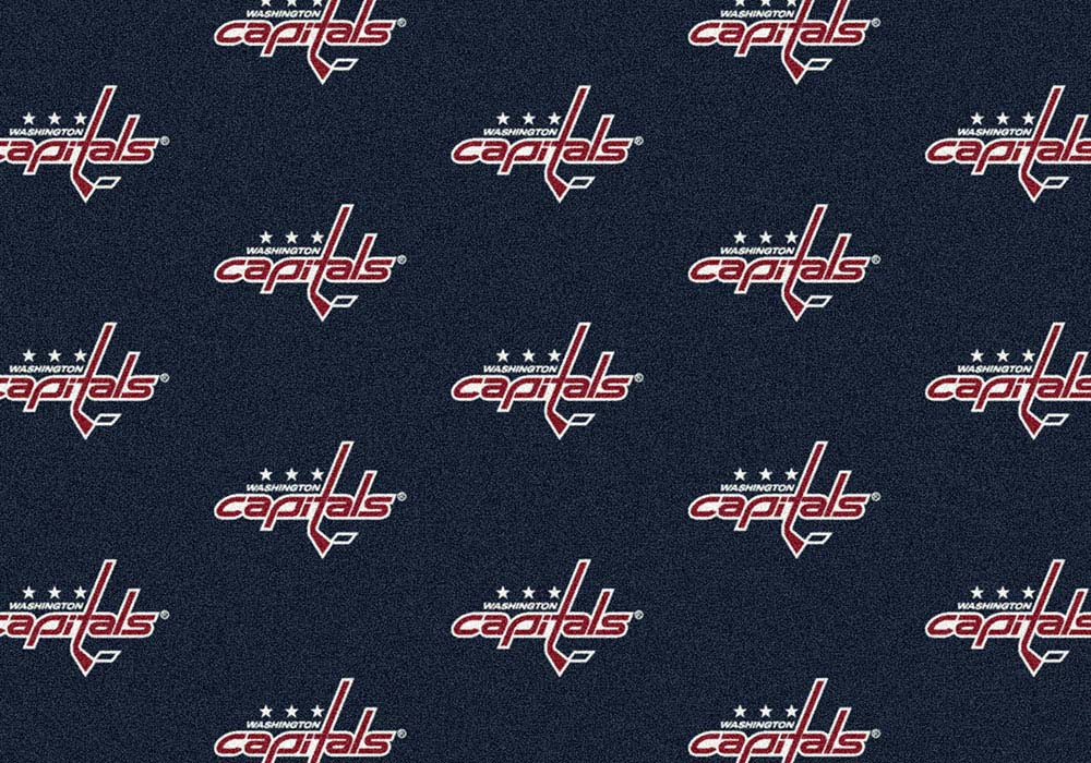 Washington Capitals 5' 4" x 7' 8" Team Repeat Area Rug