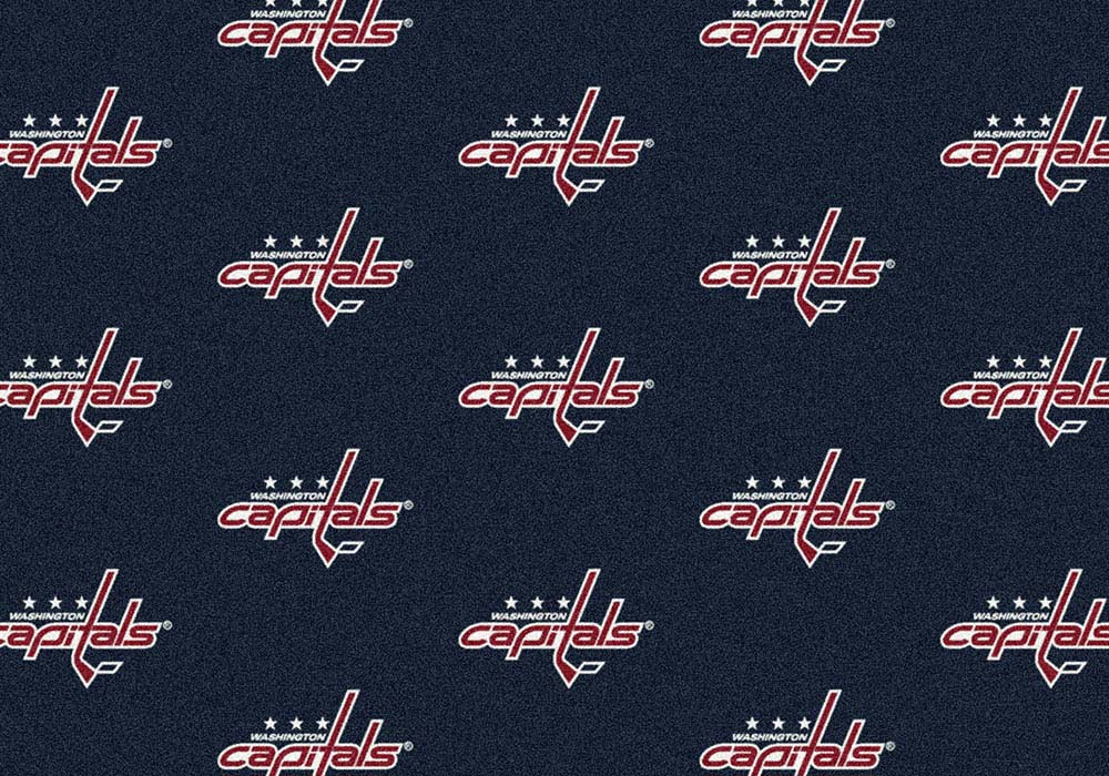 Washington Capitals 5' 4" x 7' 8" Team Repeat Area Rug