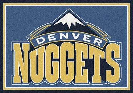 Denver Nuggets 5' 4" x 7' 8" Team Spirit Area Rug