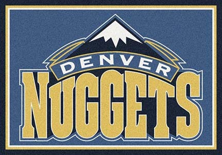 Denver Nuggets 5' 4" x 7' 8" Team Spirit Area Rug