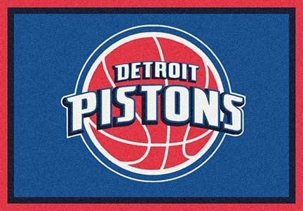 Detroit Pistons 2' 8" x 3' 10" Team Spirit Area Rug