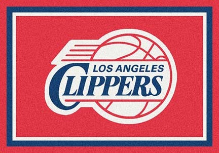 Los Angeles Clippers 3' 10" x 5' 4" Team Spirit Area Rug