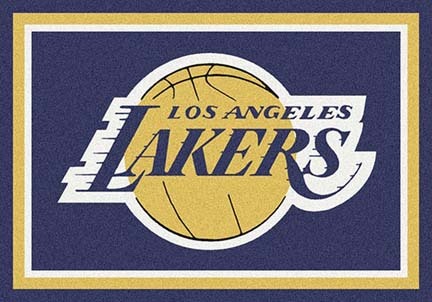Los Angeles Lakers 3' 10" x 5' 4" Team Spirit Area Rug