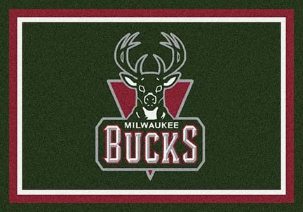 Milwaukee Bucks 3' 10" x 5' 4" Team Spirit Area Rug