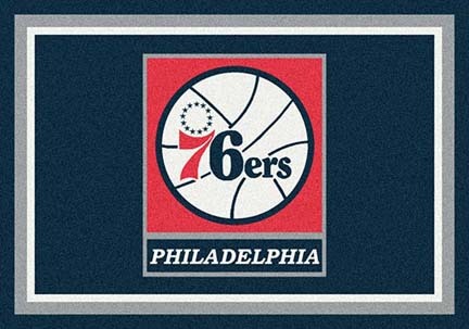 Philadelphia 76ers 2' 8" x 3' 10" Team Spirit Area Rug