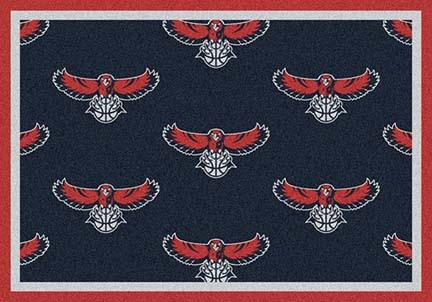 Atlanta Hawks 2' 1" x 7' 8" Team Repeat Area Rug Runner