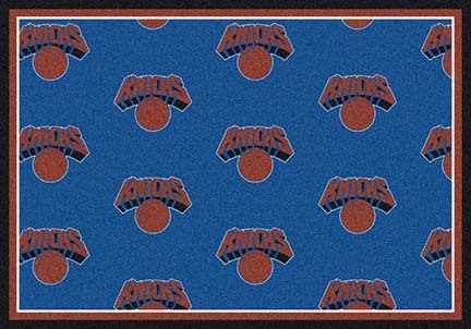 New York Knicks 7' 8" x 10' 9" Team Repeat Area Rug