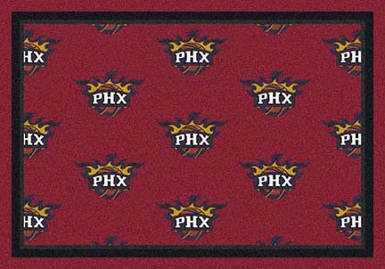 Phoenix Suns 7' 8" x 10' 9" Team Repeat Area Rug