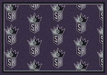 Sacramento Kings 5' 4" x 7' 8" Team Repeat Area Rug