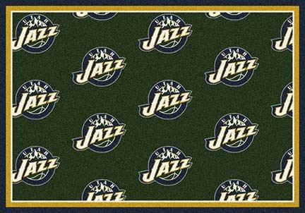 Utah Jazz 7' 8" x 10' 9" Team Repeat Area Rug