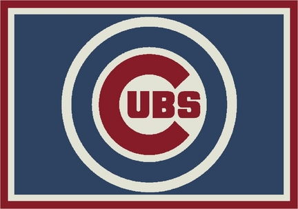 Chicago Cubs 2'8" x 3'10" Team Spirit Area Rug