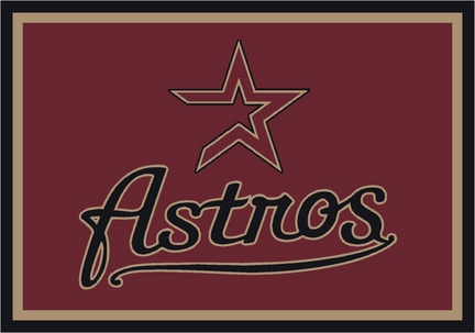 Houston Astros 5' 4" x 7' 8" Team Spirit Area Rug