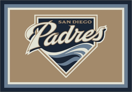 San Diego Padres 3'10" x 5'4" Team Spirit Area Rug