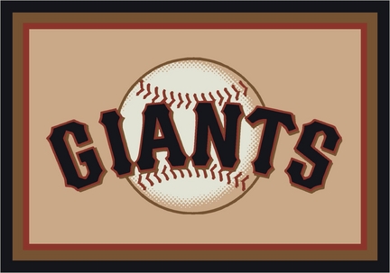 San Francisco Giants 5' 4" x 7' 8" Team Spirit Area Rug
