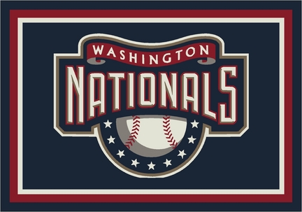 Washington Nationals 3'10" x 5'4" Team Spirit Area Rug