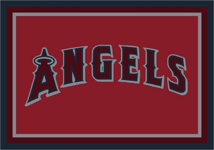 Los Angeles Angels of Anaheim 7' 8" x 10' 9" Team Spirit Area Rug