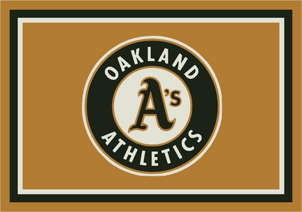 Oakland Athletics 5' 4" x 7' 8" Team Spirit Area Rug