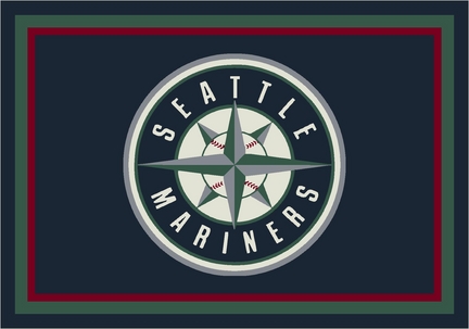 Seattle Mariners 5' 4" x 7' 8" Team Spirit Area Rug