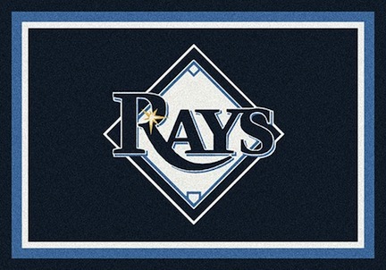 Tampa Bay Rays 7' 8" x 10' 9" Team Spirit Area Rug