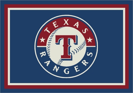 Texas Rangers 3'10" x 5'4" Team Spirit Area Rug