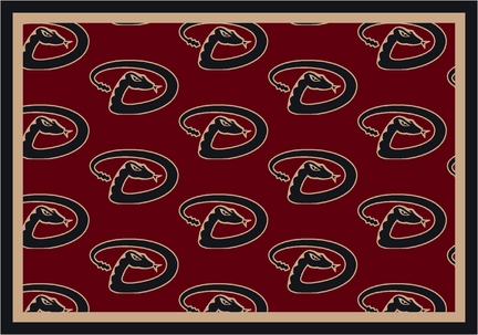 Arizona Diamondbacks 5' 4" x 7' 8" Team Repeat Area Rug