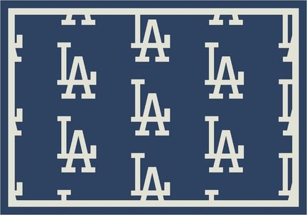 Los Angeles Dodgers 7' 8" x 10' 9" Team Repeat Area Rug