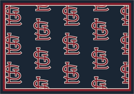 St. Louis Cardinals 7' 8" x 10' 9" Team Repeat Area Rug