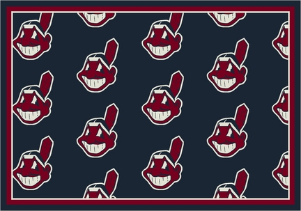 Cleveland Indians 7' 8" x 10' 9" Team Repeat Area Rug
