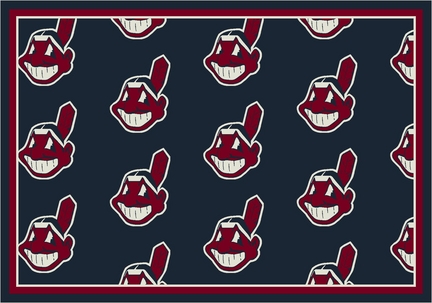 Cleveland Indians 5' 4" x 7' 8" Team Repeat Area Rug