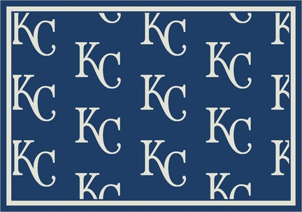 Kansas City Royals 7' 8" x 10' 9" Team Repeat Area Rug