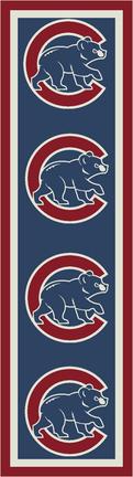 Chicago Cubs 2' 1" x 7' 8" Team Repeat Area Rug Runner