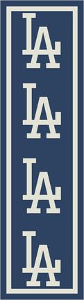 Los Angeles Dodgers 2' 1" x 7' 8" Team Repeat Area Rug Runner